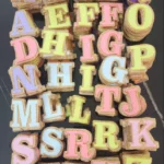 Chenille Alphabet Patches